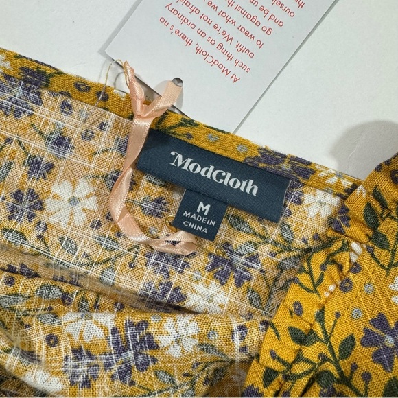 New ModCloth Spruced Up Summer Sleeveless Tank To - Picture 4 of 6